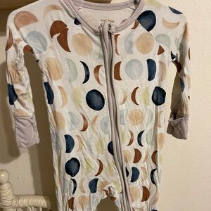 Little sleepies moon phases zippie